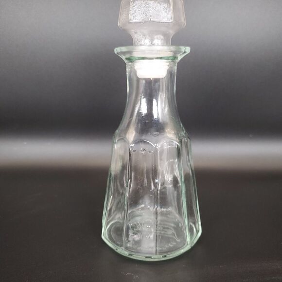 Vintage Good Seasons Glass Cruet 7.5″ Clear Oil-Vinegar Salad Dressing Bottle - Picture 5 of 9